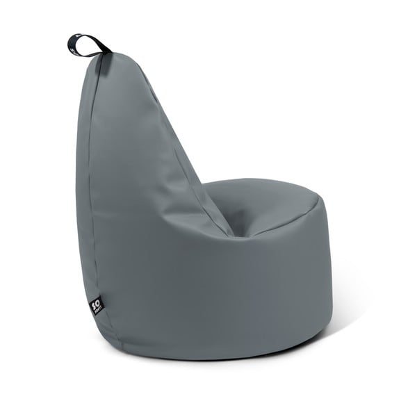 Bēšs sēžammaiss no ādas imitācijas Lull XL – So Soft?-image-3