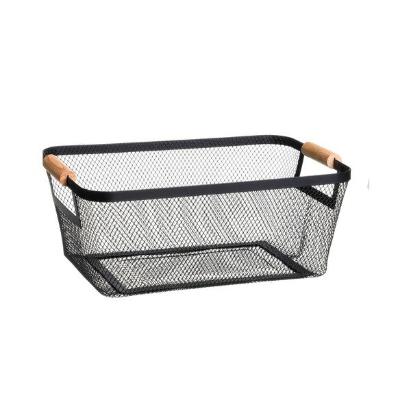 Stiepļu metāla uzglabāšanas grozi (2 gab.) 33x21x14 cm – Casa Selección-image-3