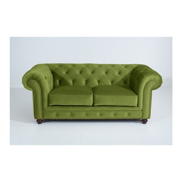 Zaļš dīvāns Max Winzer Orleans Velvet, 196 cm