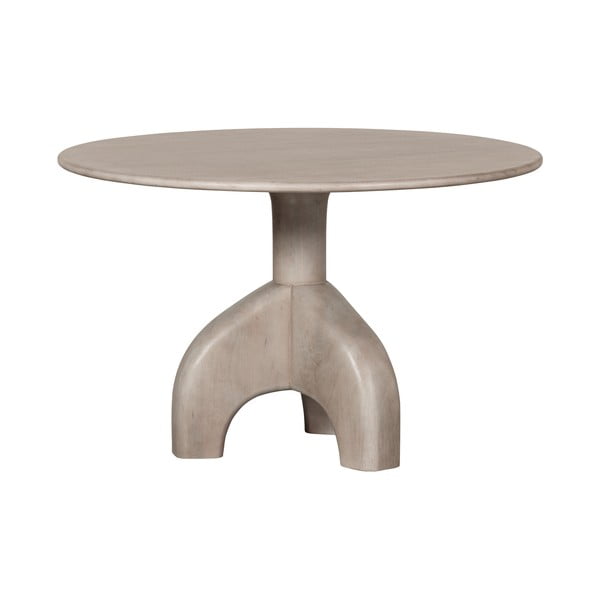 Mango masīvkoka apaļš ēdamgalds ø 120 cm Smooth – BePureHome-image-1