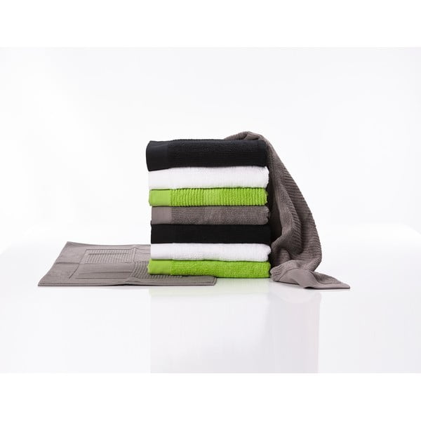 Melns dvielis Zone Classic, 50 x 100 cm-image-1