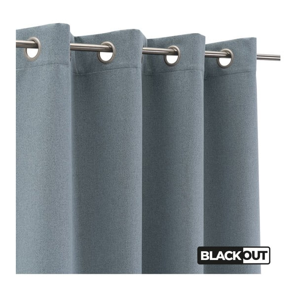 Dūmakaini zaļš aizkars 135x260 cm Quality – Casa Selección-image-2