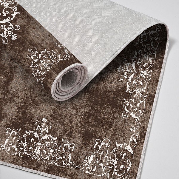 Brūni vannas istabas paklājiņi (2 gab.) 60x100 cm – Foutastic-image-2