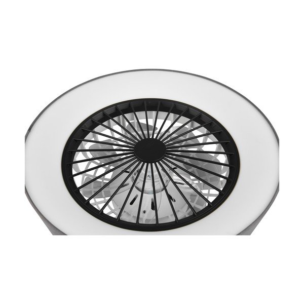 Pelēka LED griestu lampa Farsund – Trio-image-4