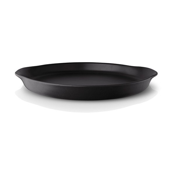 Melns keramikas servēšanas šķīvis Eva Solo Nordic, ø 30 cm-image-1
