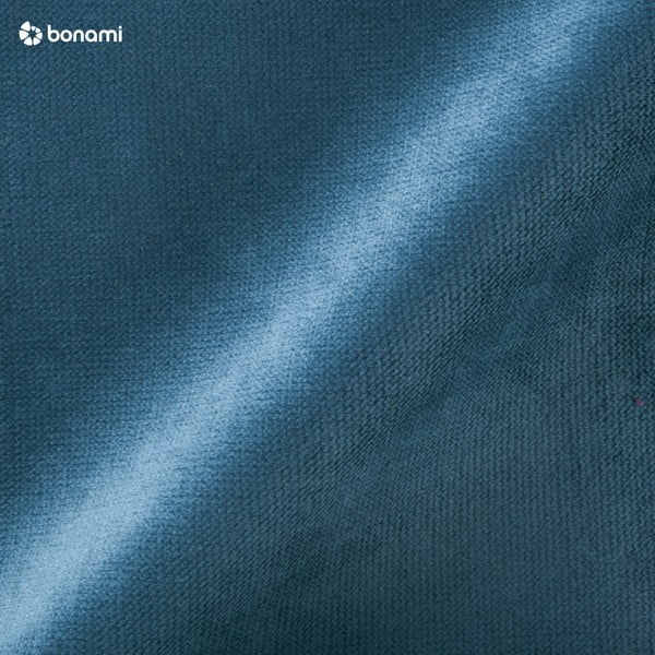 Zilganzaļš atpūtas krēsls ar brūnām kājām Max Winzer Brandford Suede-image-3