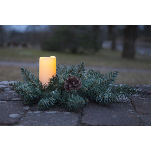 Balts/zaļš gaismas dekors ar Ziemassvētku motīvu Serene – Star Trading-image-2