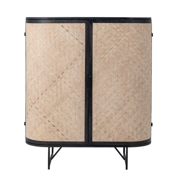 Dabīga toņa bambusa skapītis 92x105x36,5 cm Ember – Bloomingville