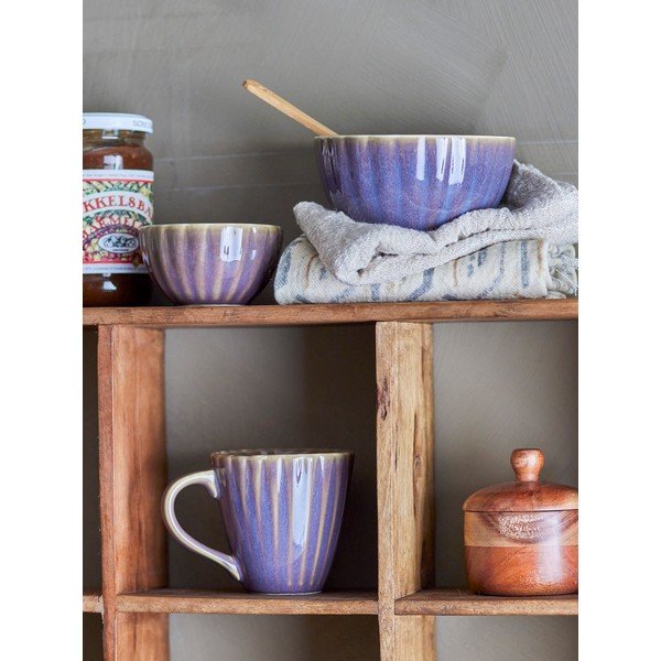 Tumši violeta akmensmasas krūze 220 ml Latina – Bloomingville-image-4