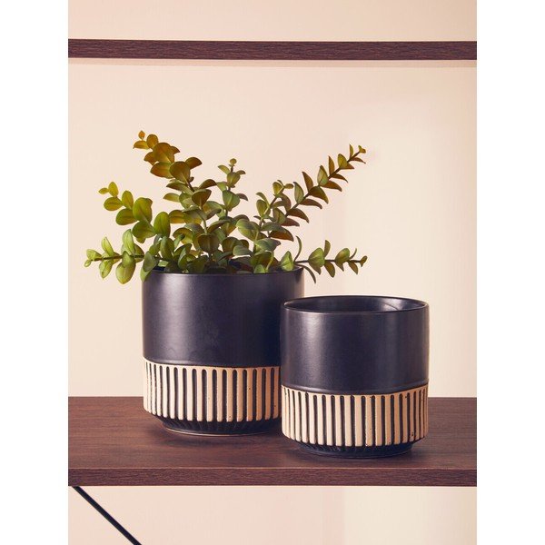 Akmensmasas puķu poda apvalks ø 15 cm Kiso – Premier Housewares-image-3