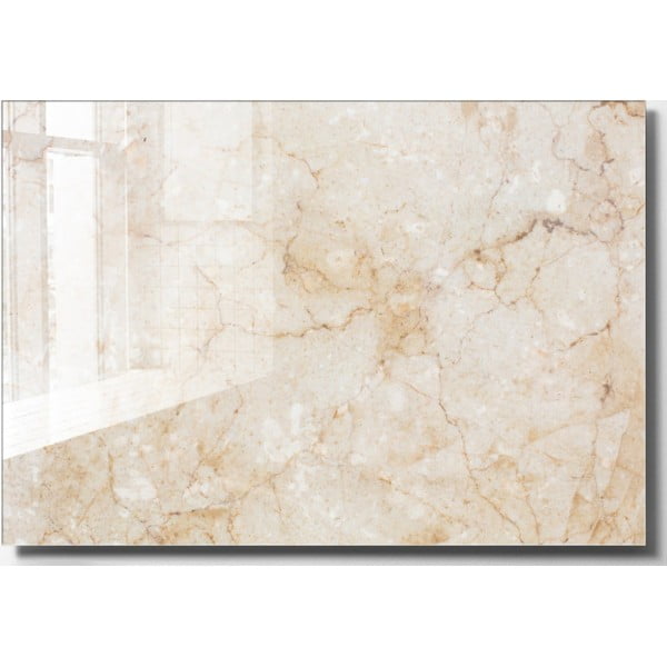 Stikla glezna 70x50 cm Marble – Wallity