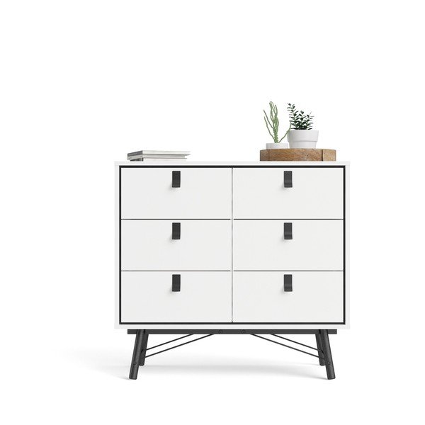 Balta kumode Tvilum Ry, 102 x 95 cm-image-4