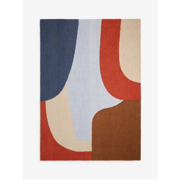 Ar rokām darināts vilnas paklājs 200x290 cm Cecil – MADE