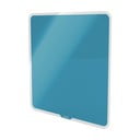 Zila magnētiska stikla sienas plāksne Leitz Cosy, 45 x 45 cm
