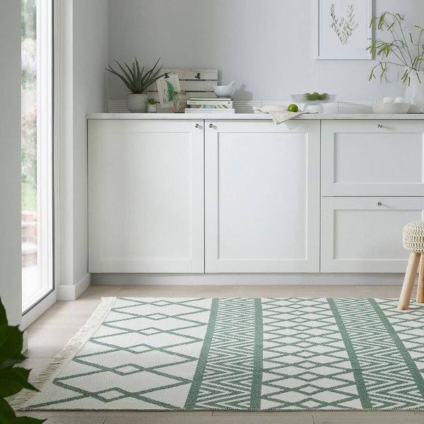 Zaļš paklājs 160x230 cm Teo – Flair Rugs-image-1