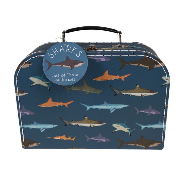 Bērnu portfeļi (3 gab.) Sharks – Rex London-image-2