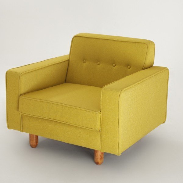 Dzeltens krēsls Custom Form Zugo-image-1