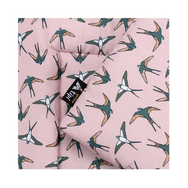 Rozā bērnu gultiņas komplekts Sweet Dreams – Yellow Tipi-image-2