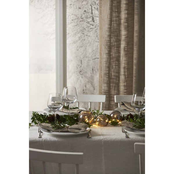 Pelēka Ziemassvētku LED gaismas dekorācija Star Trading Triss-image-3