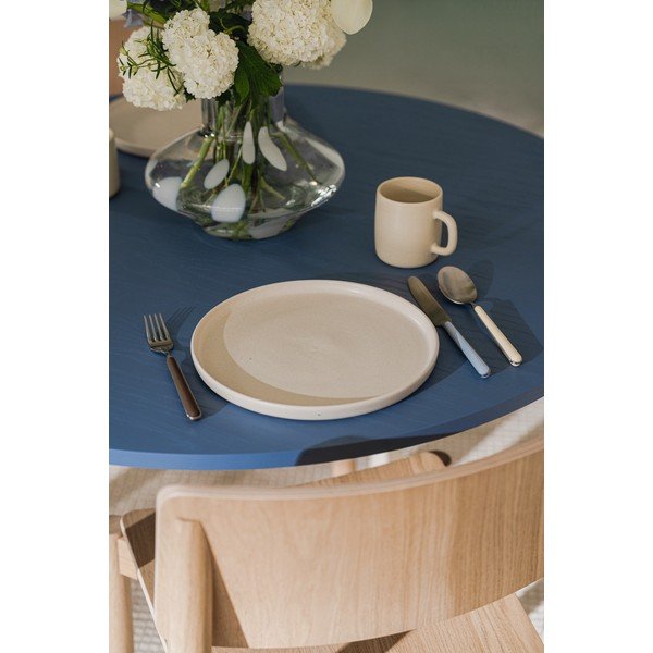 Gaiši zils/sudraba krāsas nerūsējošā tērauda galda piederumi (4 gab.) 1 personai Noli – noo.ma-image-4