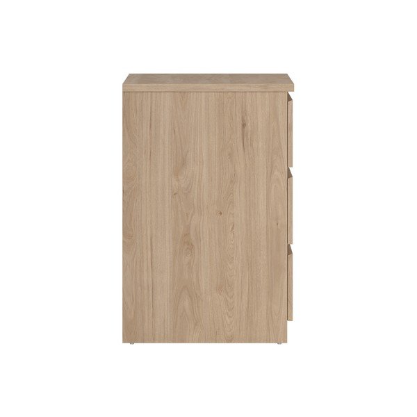 Dabīga toņa kumode ar ozolkoka imitāciju 154x76x50 cm Naia – Tvilum-image-4