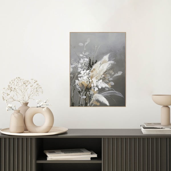 Glezna 30x40 cm Light Leaves – Malerifabrikken-image-1