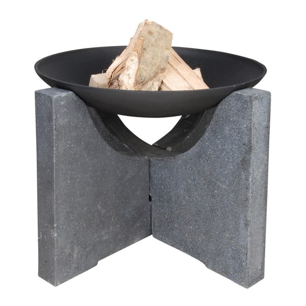 Kamīns ar granīta pamatni Esschert Design, ⌀ 68 cm
