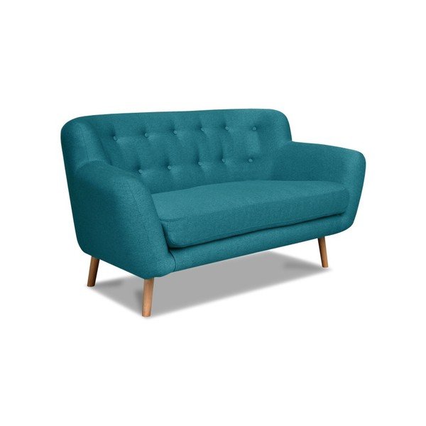 Tirkīzzils dīvāns Cosmopolitan Design London, 162 cm-image-2