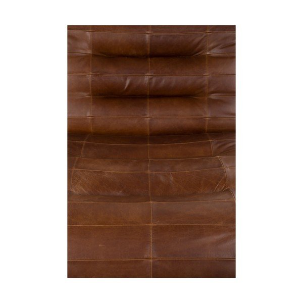 Brūns ādas atpūtas krēsls Wyatt – Dutchbone-image-4