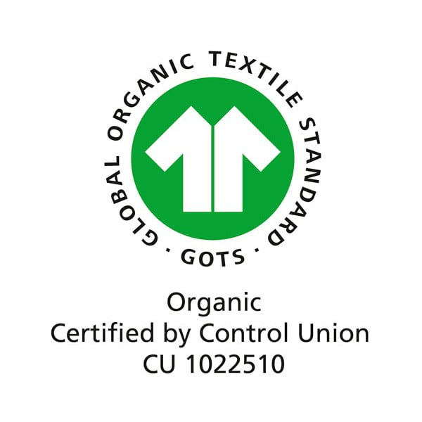 Balts palags no organiskās kokvilnas  ar gumiju 180x200 cm Calm – Södahl-image-3