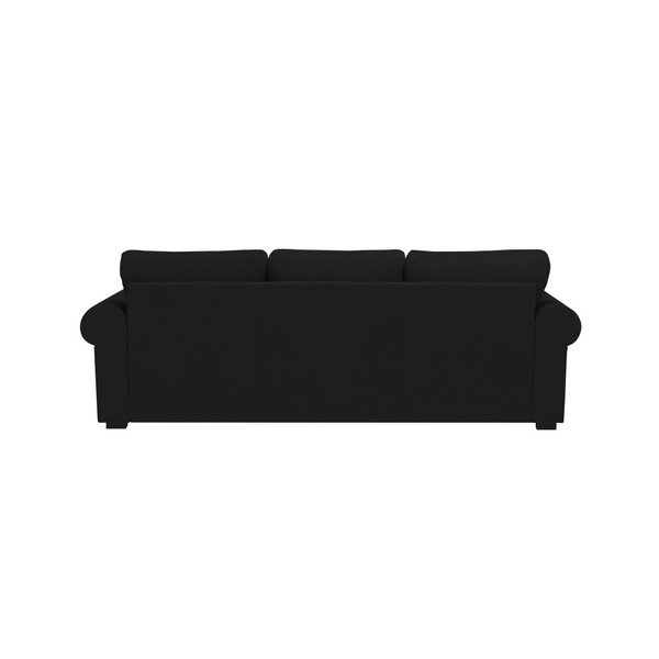 Melns dīvāns Windsor & Co Sofas Hermes, 245 cm-image-4