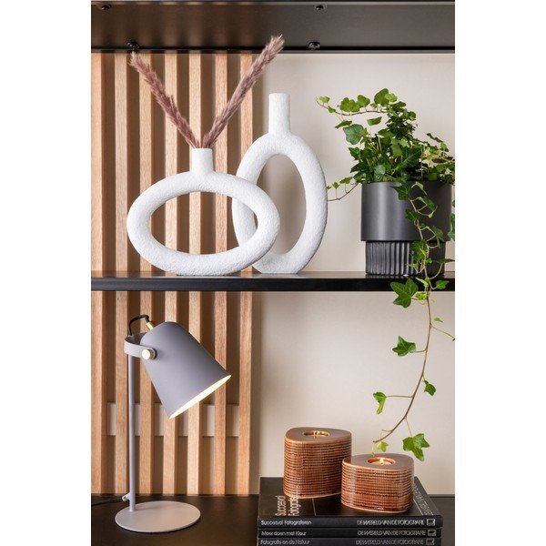 Krēmkrāsas vāze PT LIVING Oval, augstums 31 cm-image-3