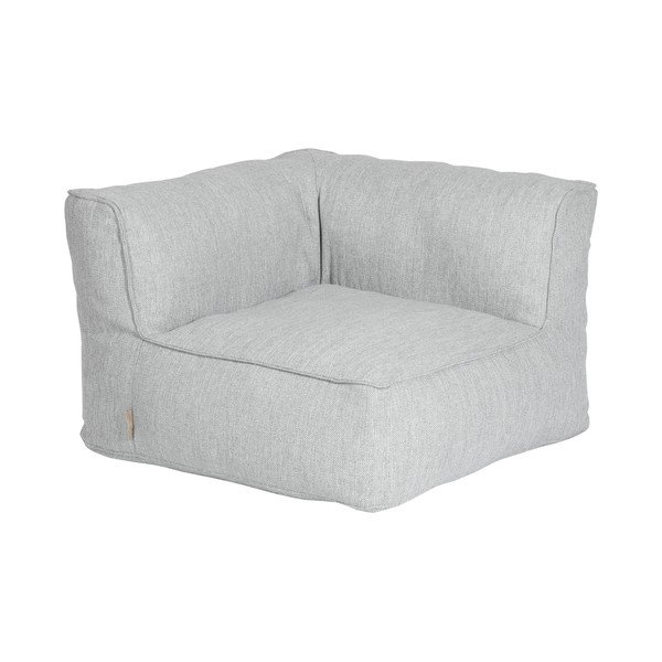 Pelēks modulārais dārza dīvāns (ar maināmu stūri) Grow – Blomus-image-3