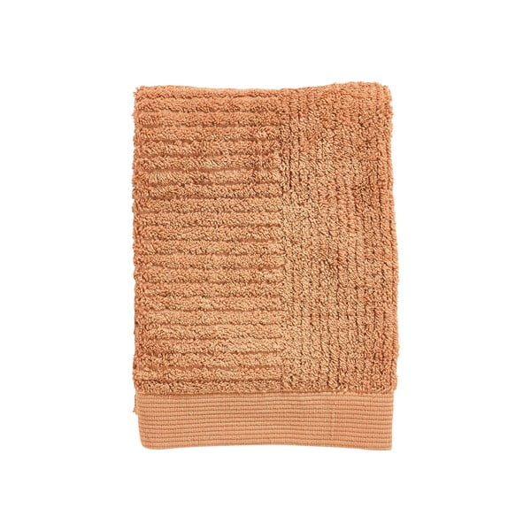 Dzeltens frotē kokvilnas dvielis 50x70 cm Classic – Zone