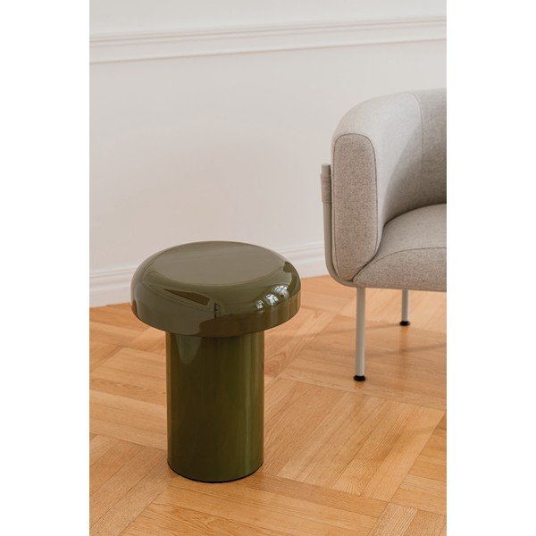 Tērauda apaļš sānu galdiņš ø 40 cm Miko – noo.ma-image-1