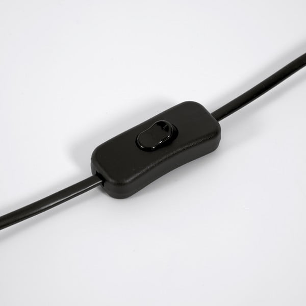 Galda lampa zelta krāsā ar stikla abažūru (augstums 40 cm) Hestia – Kave Home-image-2