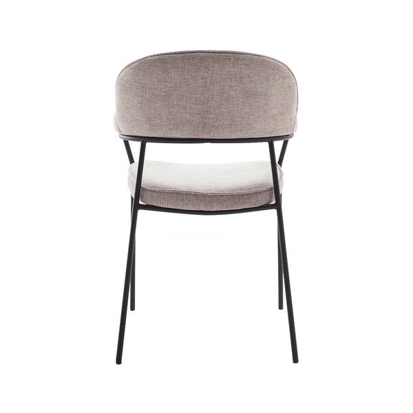 Bēšs pusdienu krēsls ar roku balstiem Kindersley – Unique Furniture-image-4