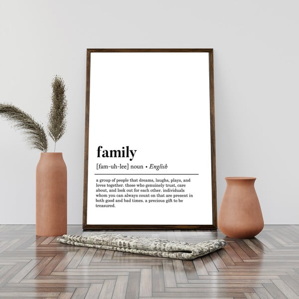 Glezna 50x70 cm Family – Wallity-image-3