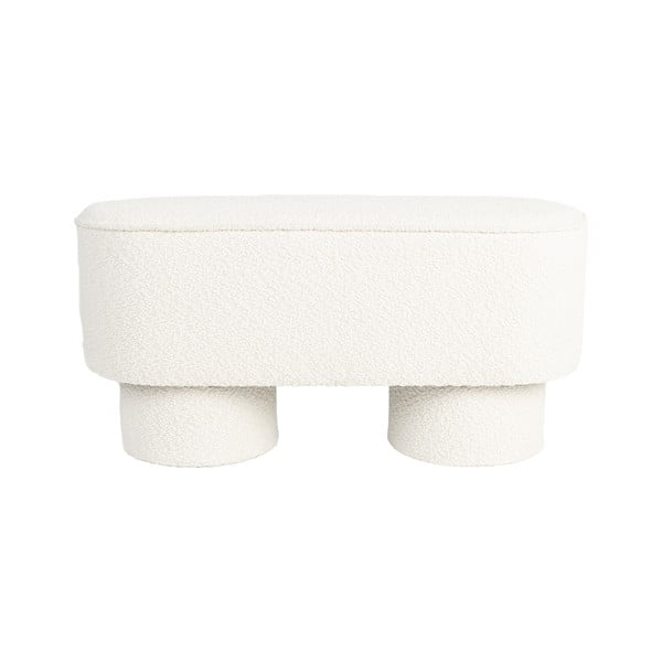 Balts sols no buklē auduma Marcos – White Label