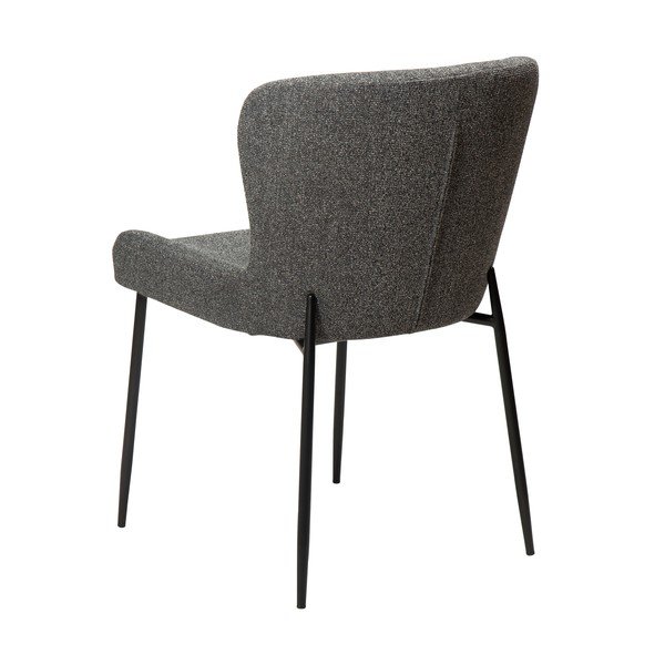Tumši pelēks ēdamistabas krēsls DAN-FORM Denmark Glam-image-4