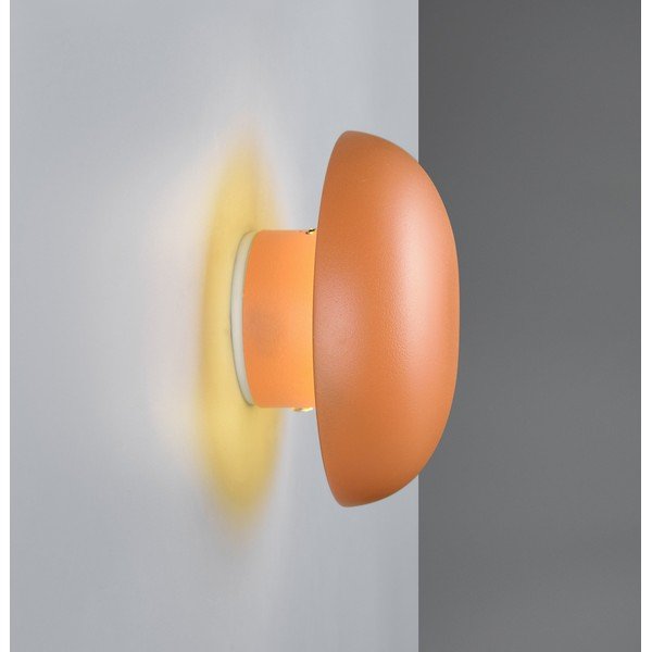 Oranža LED sienas lampa ar USB Davey – Reality-image-1