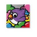 Betona sienas gleznojums Lyon Béton Volante Violette, 50 x 50 cm