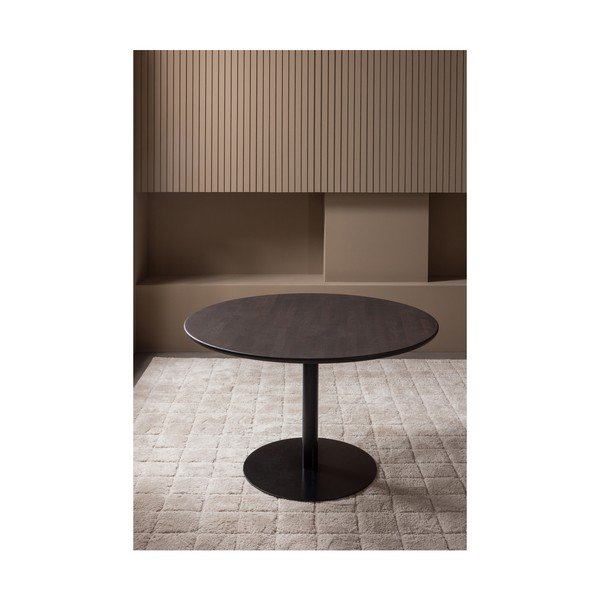 Apaļš ēdamgalds ar ozola masīvkoka galda virsmu ø 120 cm Tablo – WOOOD-image-1