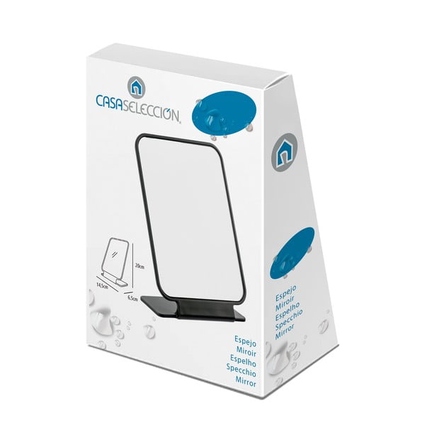 Kosmētikas spogulis 14,5x18,5 cm – Casa Selección-image-4