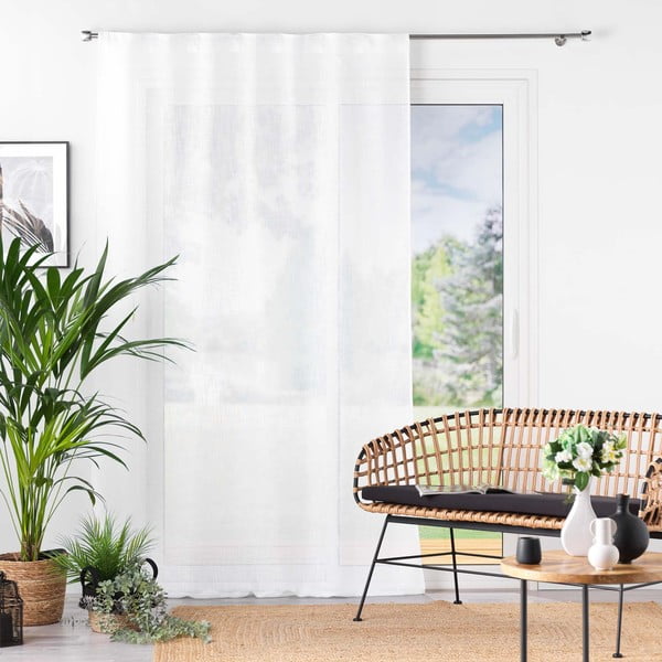 Balts dienas aizkars 140x240 cm Haltona – douceur d'intérieur-image-3