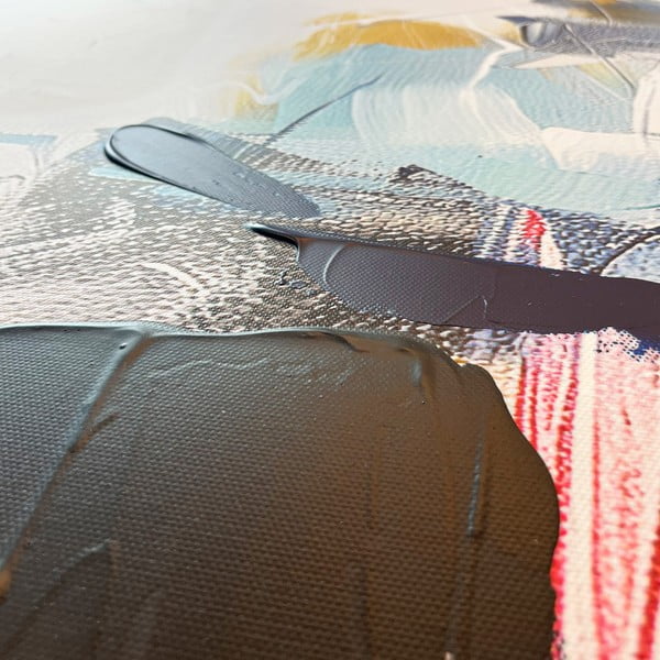 Attēls ar manuāli gleznotiem elementiem 70x100 cm Cro – Styler-image-3