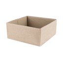 Bēša tekstila uzglabāšanas kaste 28x12x12 cm Sandy – Compactor