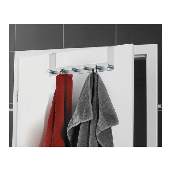 Metāla durvju pakaramais sudraba krāsā 39 cm Celano – Wenko-image-2