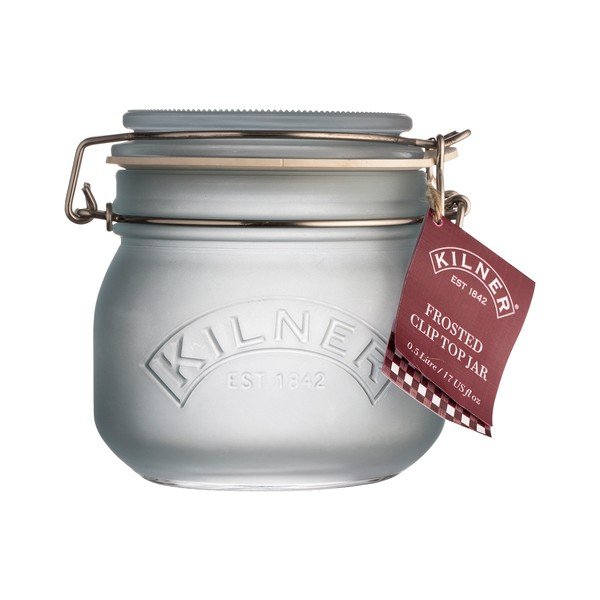 Piena zils stikls ar klipsi Kilner, 0,5 l-image-1
