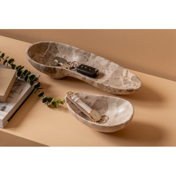 Marmora dekoratīva bļoda 12,5x20 cm Organic – PT LIVING-image-1
